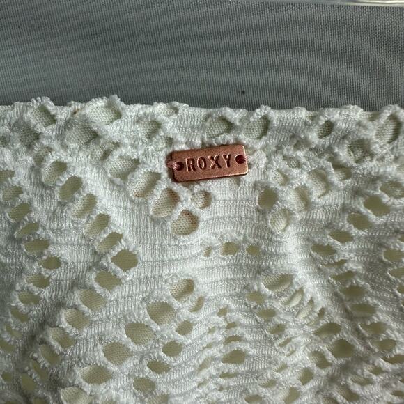 Roxy Cheeky Scooter Bikini Bottom White - Picture 5 of 6